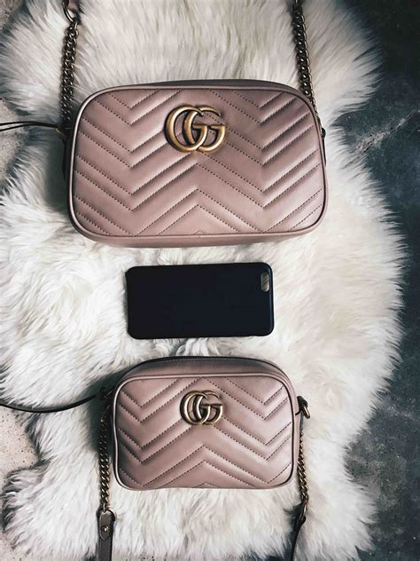 gucci mini marmont size|Gucci Marmont small vs mini.